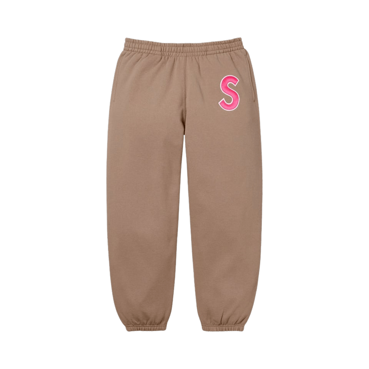 Supreme S Logo Sweatpant 'Dusty Brown'