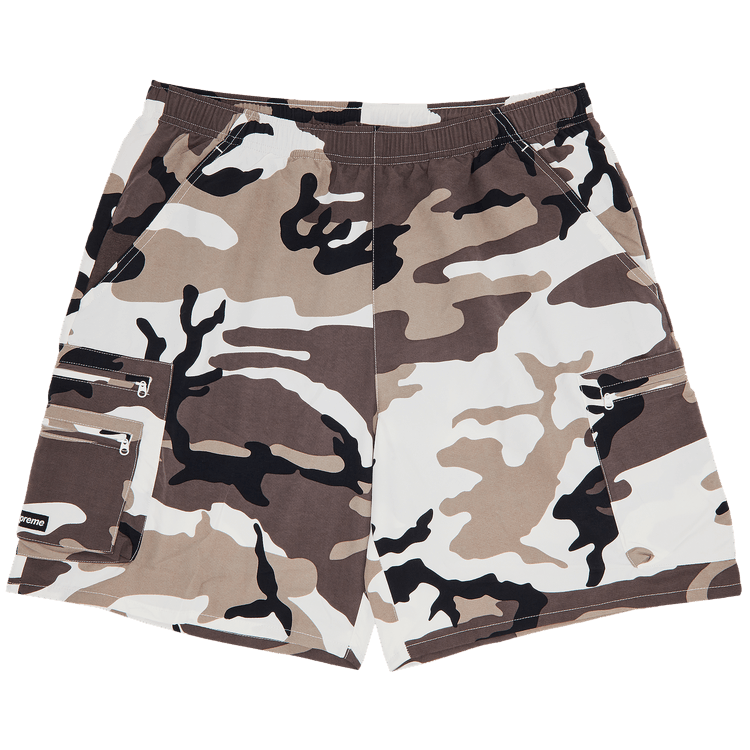 Supreme Cargo Water Short 'Snow Camo'