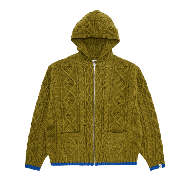 Supreme x Goodenough Zip Up Hooded Sweater 'Olive'