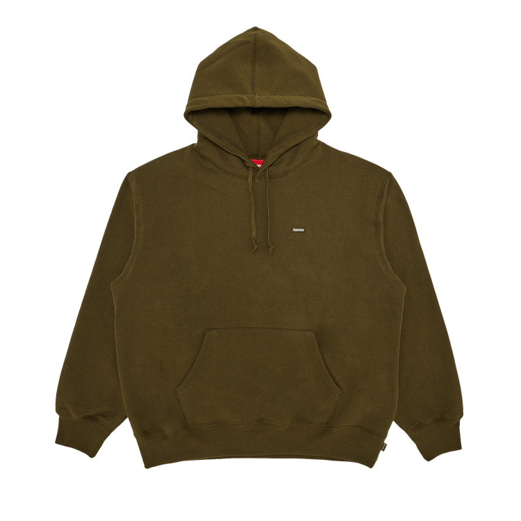 Supreme Small Box Hooded Sweatshirt 'Dark Olive'