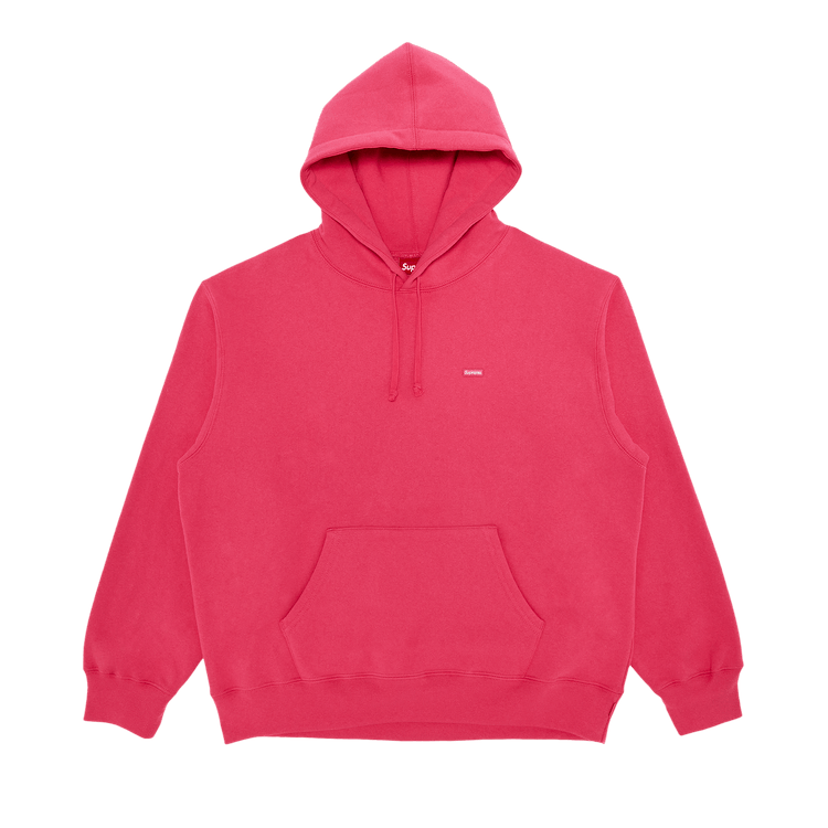 Supreme Small Box Hooded Sweatshirt 'Magenta'