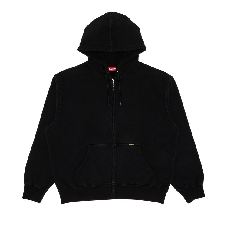 Supreme Work Zip Up Hooded Sweatshirt 'Black'