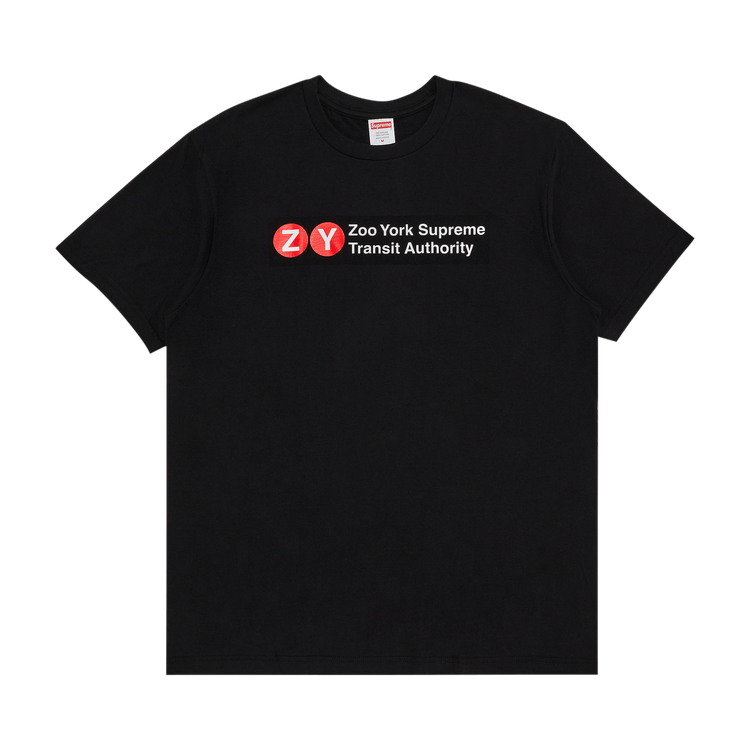 Supreme x Zoo York Transit Tee 'Black'