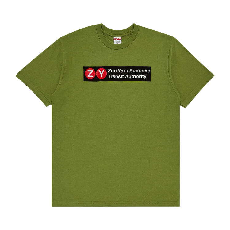 Supreme x Zoo York Transit Tee 'Moss'