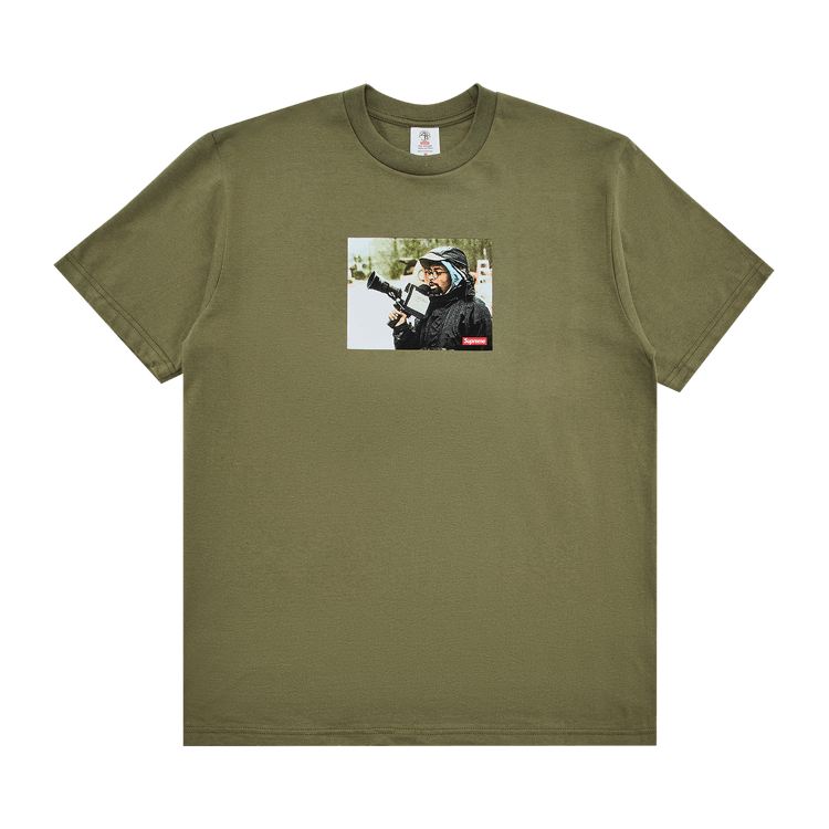 Supreme x 40 Acres Spike Tee 'Light Olive'