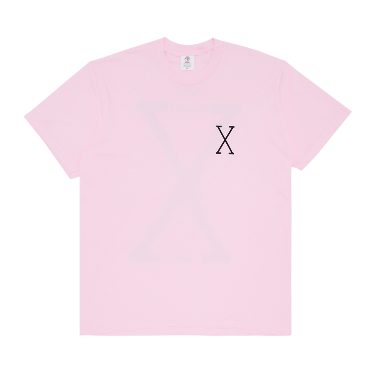 Supreme x 40 Acres Malcolm X Tee 'Light Pink'