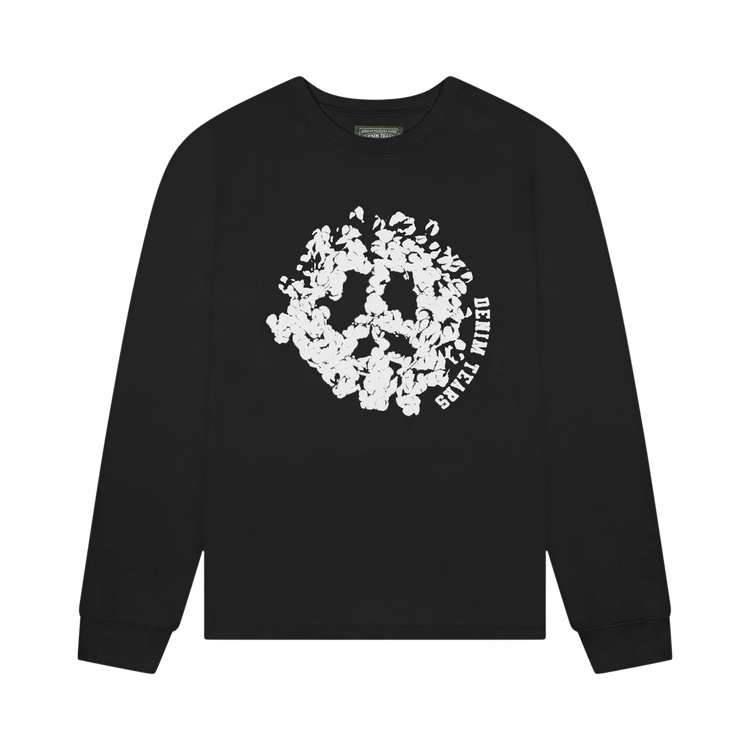 Denim Tears Peace Wreath Long-Sleeve Tee 'Black'