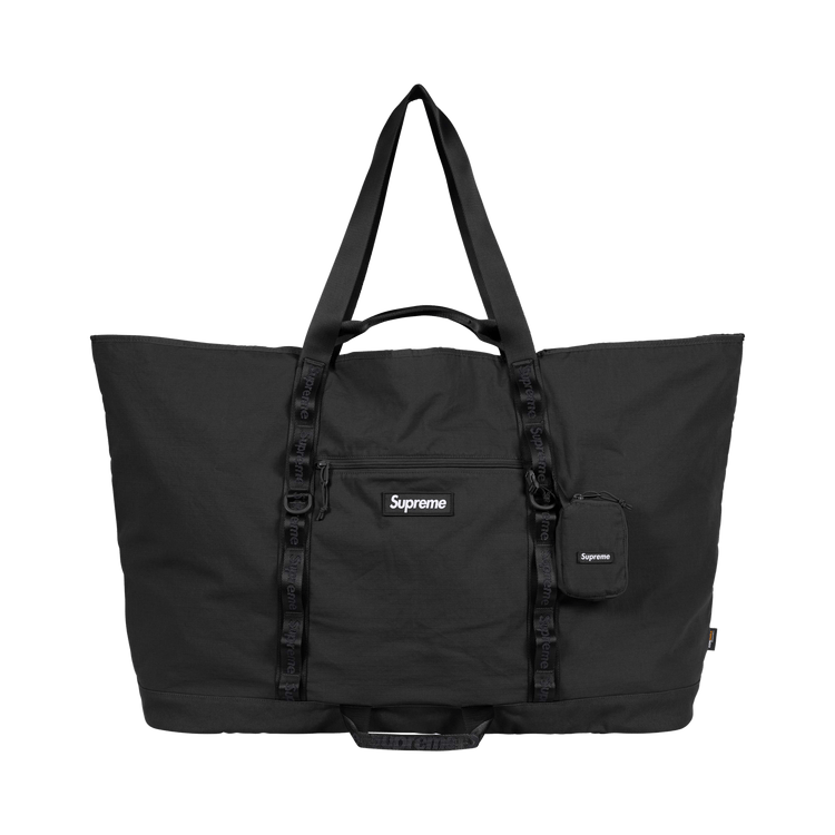 Supreme X-Large Tote Bag + Utility Pouch 'Black'