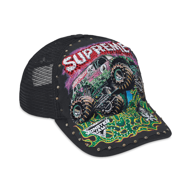 Supreme Monster Jam Grave Digger Mesh Back 5-Panel 'Black'