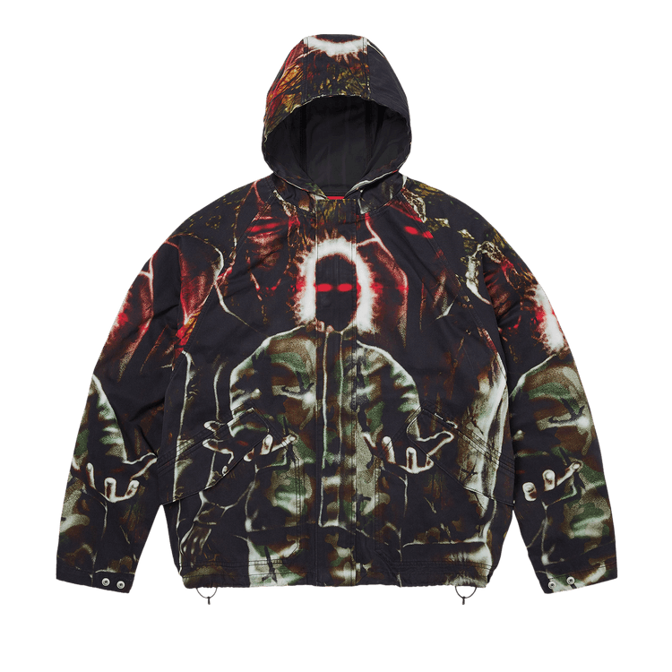 Supreme Hooded Raglan Jacket 'Multicolor'
