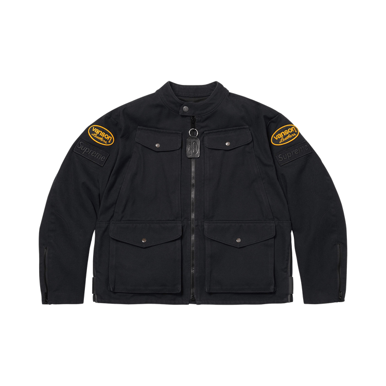 Supreme x Vanson Leathers Cordura Jacket 'Black'