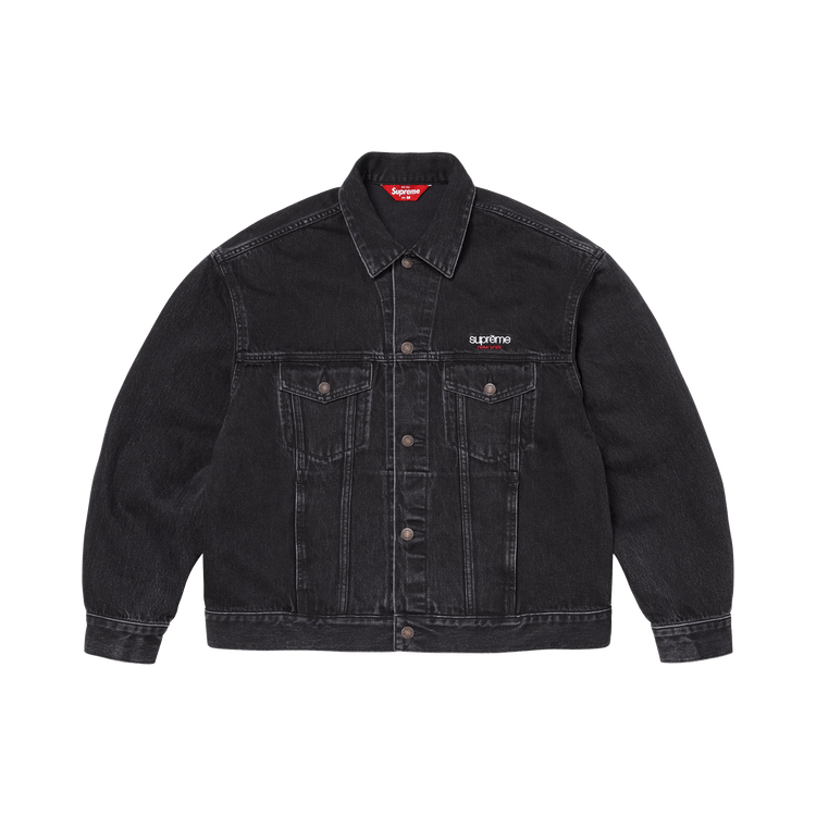 Supreme Denim Trucker Jacket 'Black'