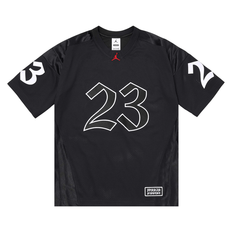 Supreme x Jordan Warm Up Jersey 'Black'