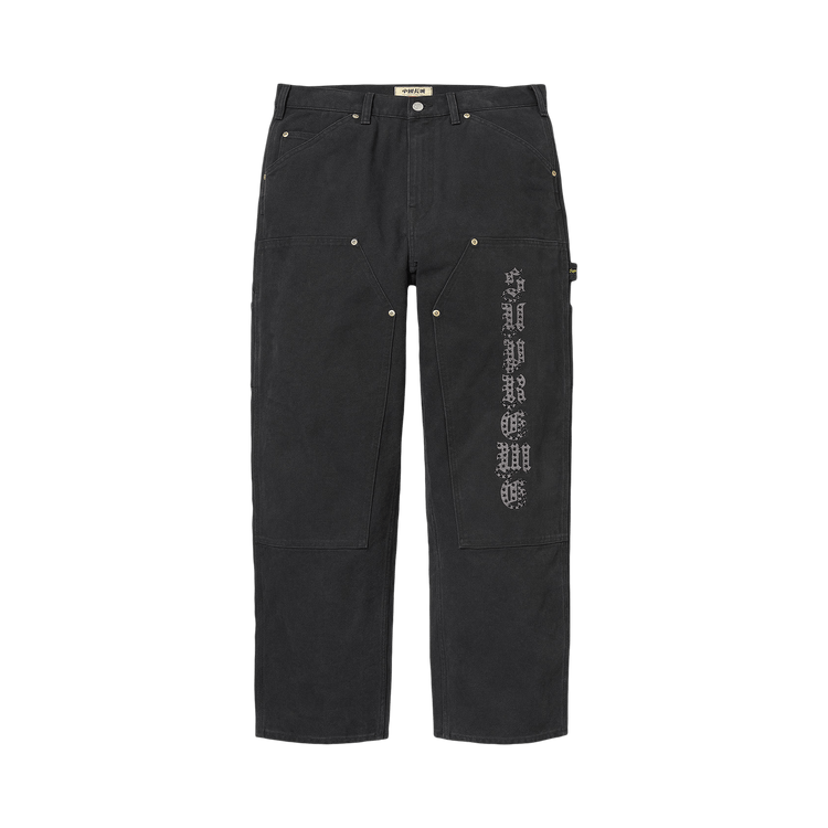 Supreme x The Great China Wall Double Knee Painter Pant 'Black'