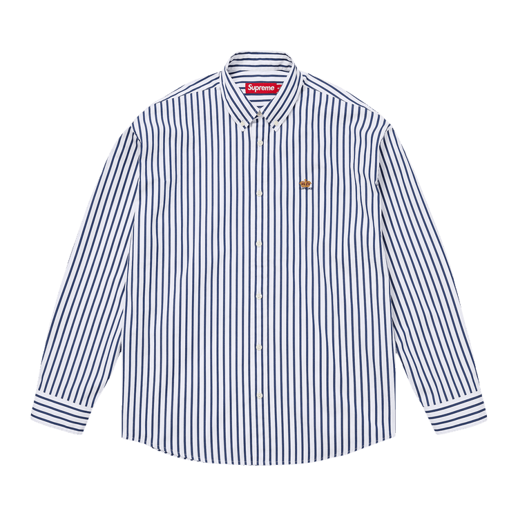 Supreme Stripe Shirt 'White'