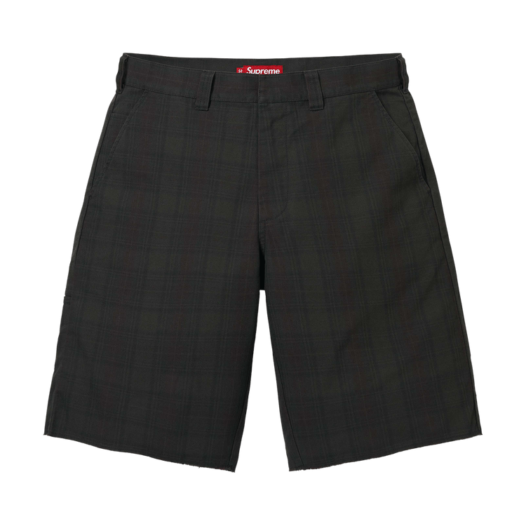 Supreme Work Short 'Black Plaid'