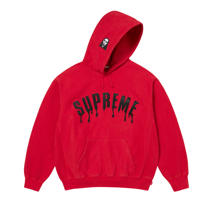 Supreme Ghostface Arc Hooded Sweatshirt 'Red'