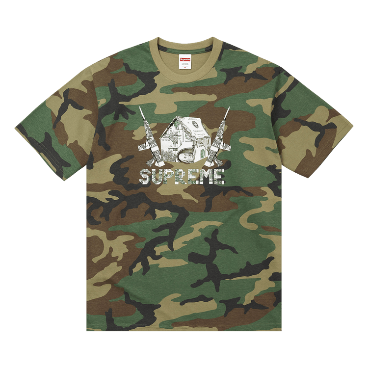 Supreme Origami Tee 'Woodland Camo'