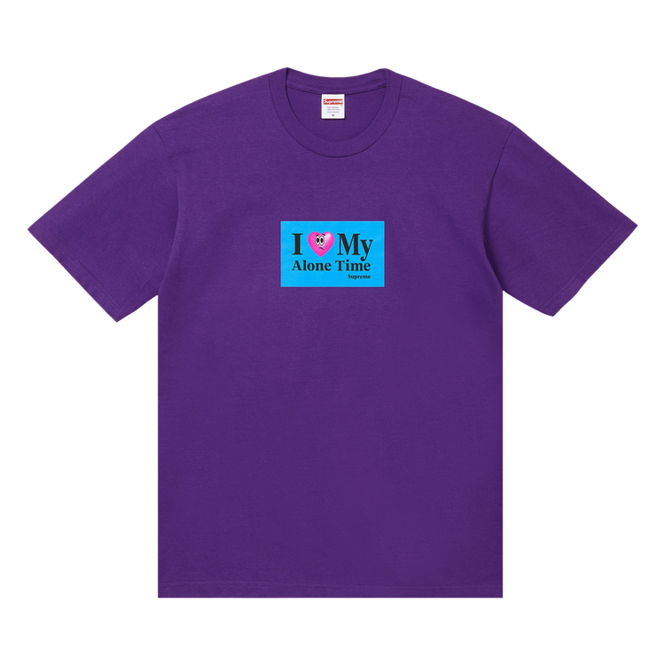 Supreme Alone Time Tee 'Purple'