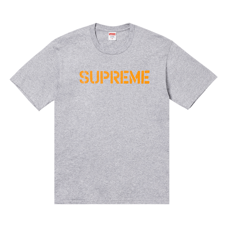 Supreme Hard Tee 'Heather Grey'
