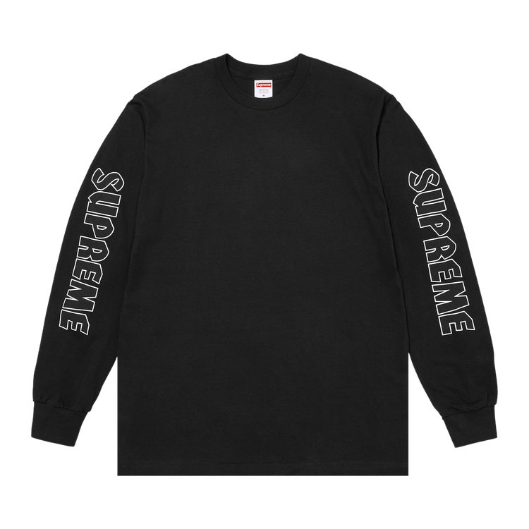 Supreme x Spitfire Long-Sleeve Tee 'Black'