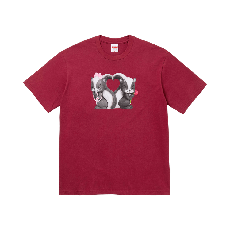 Supreme Skunk Tee 'Cardinal'