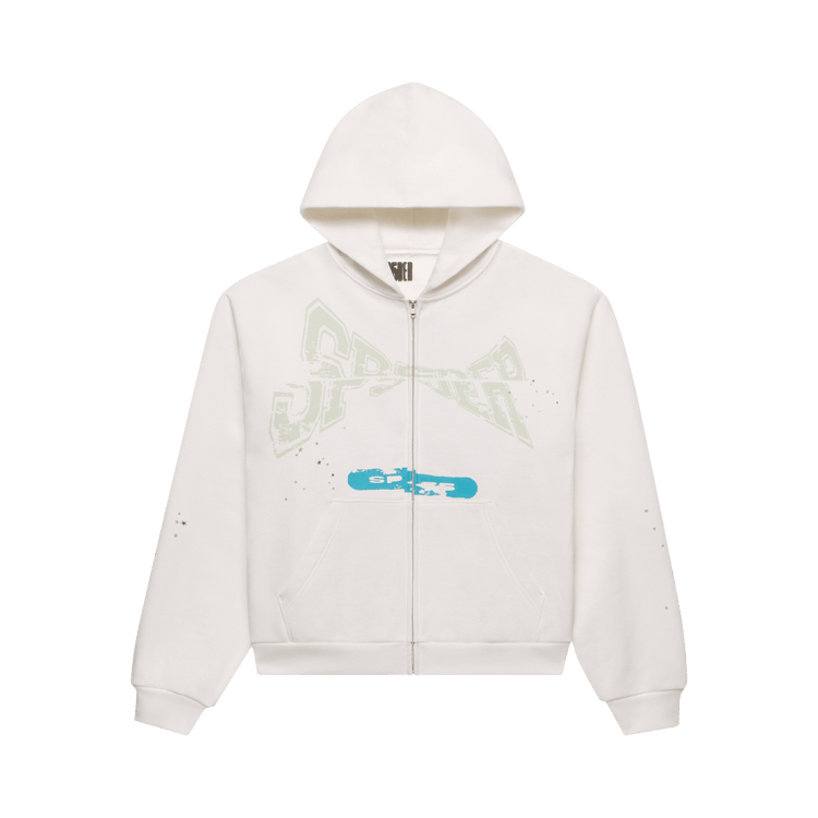 Sp5der T&F Zip Up 'White'