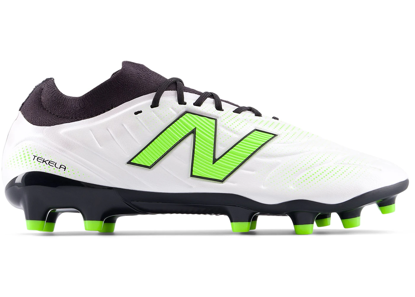 New Balance Tekela Pro Low Laced MG v5 White Black Pixel Green (Women's)