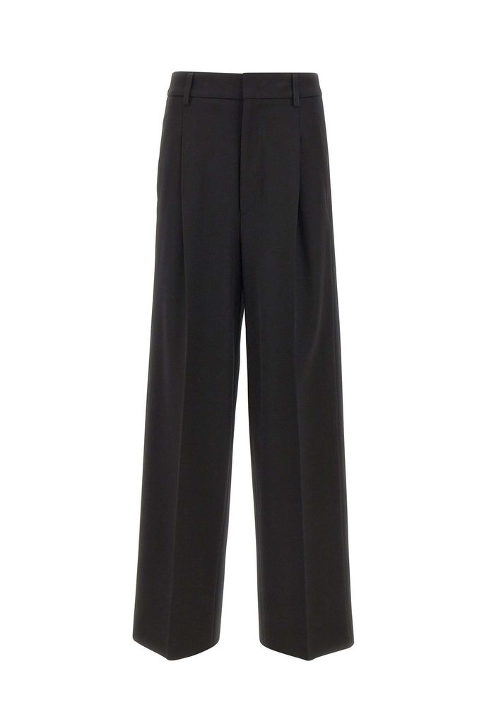 The Seafarer Sascia Pleated Wide-Leg Pants