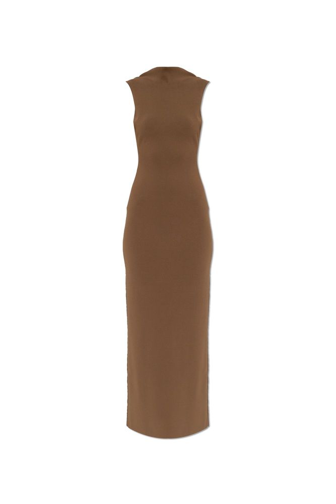 Cult Gaia Perila Beaded Back Maxi Dress