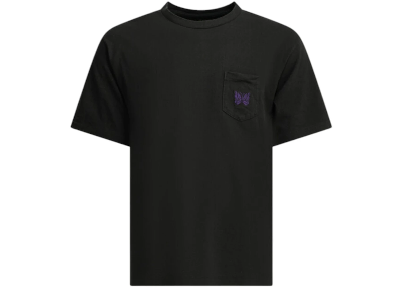 Needles Pocket Tee Crewneck T-shirt Black