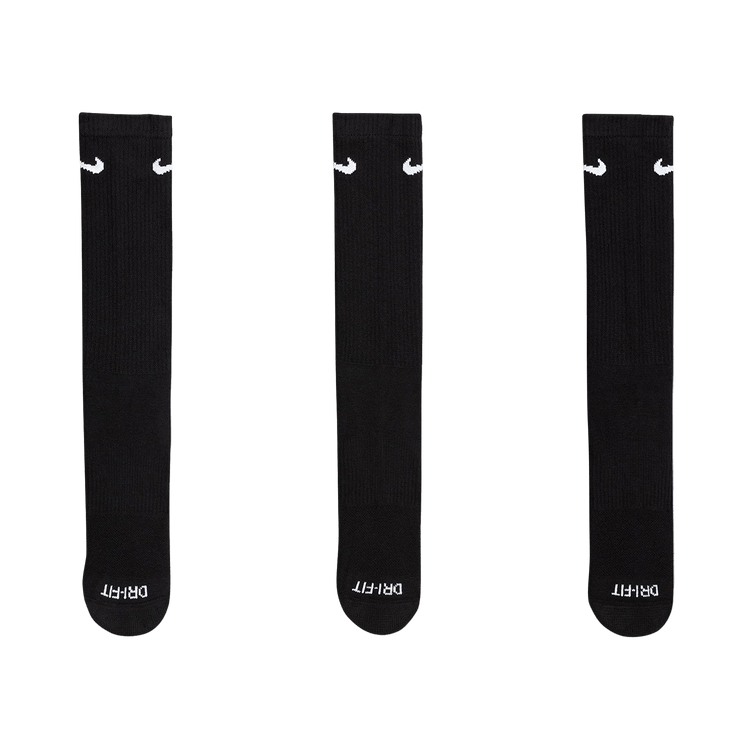 Nike Everyday Plus Cushioned Crew Socks 'Black'