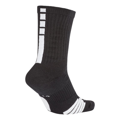 Nike Elite Crew Basketball Socks 'Black White'