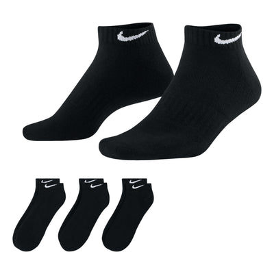 Nike Shock Absorption Training Socks Couple Style 3 Pairs Black