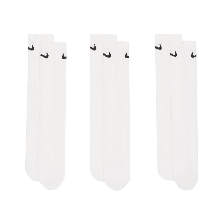Nike Everyday Lightweight Crew Socks 'White/Black'