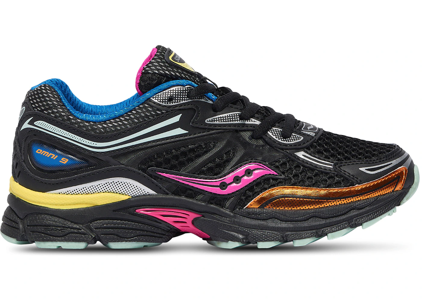 Saucony ProGrid Omni 9 Black/Multi (GS)