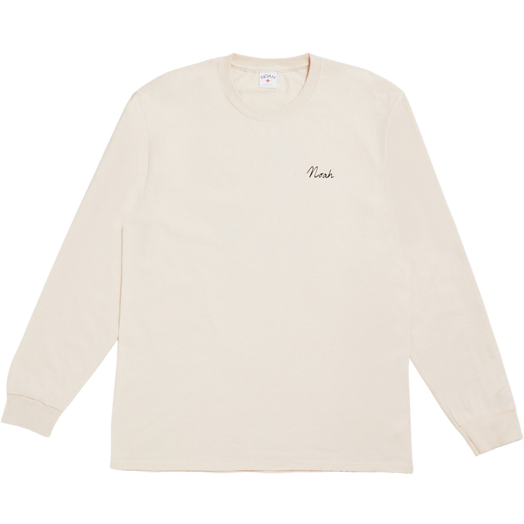 Noah Long-Sleeve Mountain Goat Tee 'Natural'