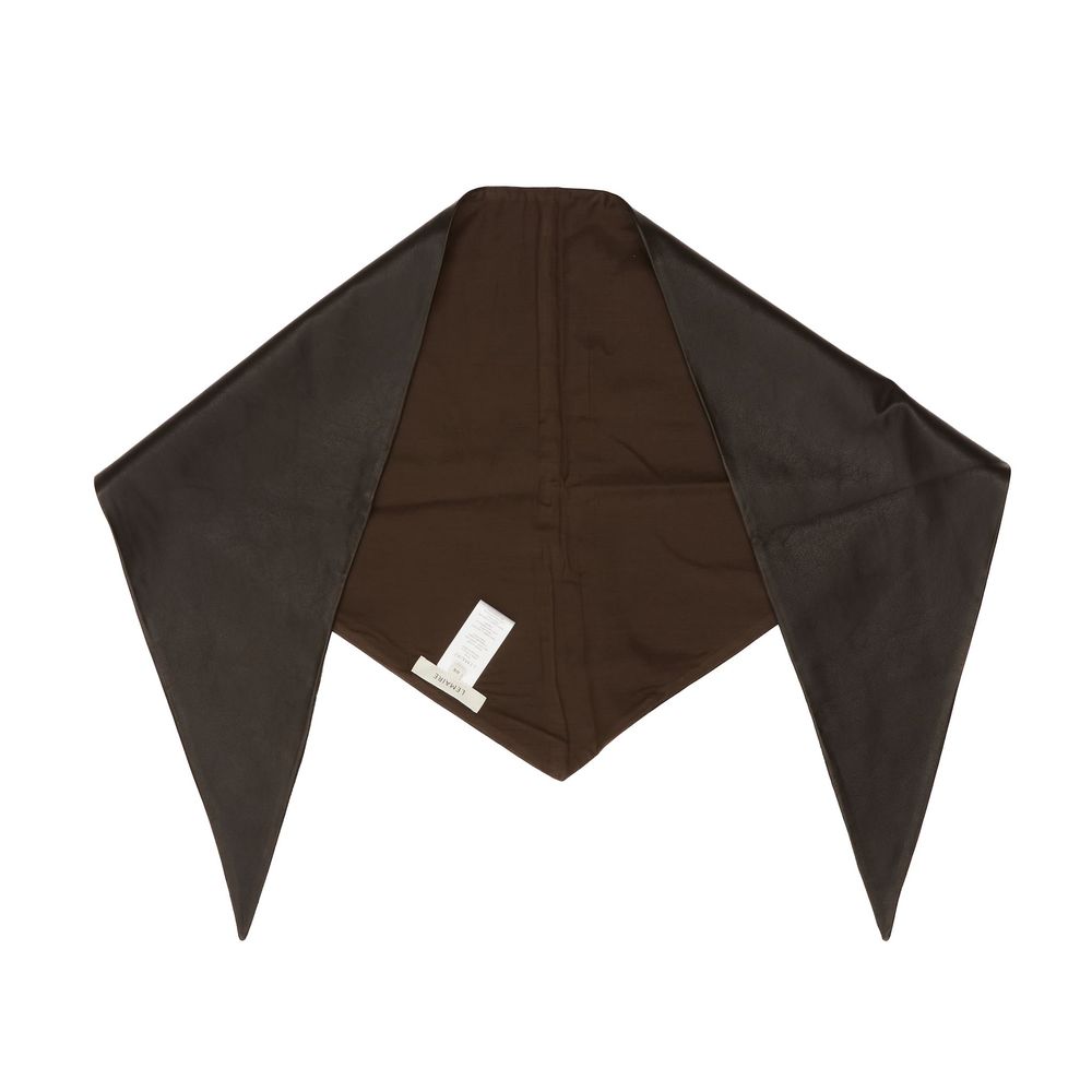 Lemaire Large Leather Triangle Scarf