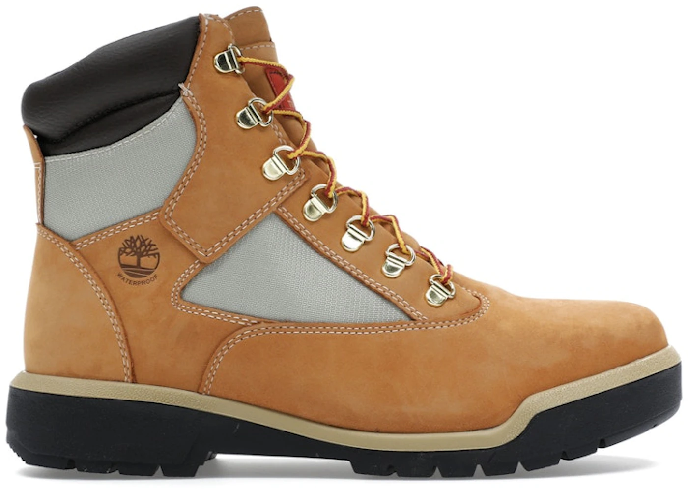 Timberland Field Boot 6 Inch Lace Up Waterproof Wheat