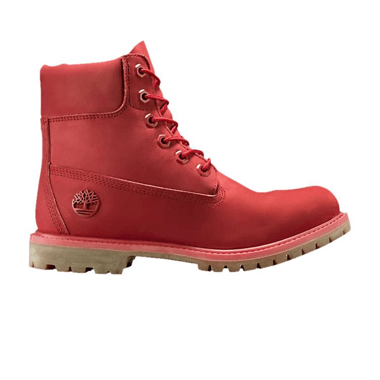 Timberland Wmns 6 Inch Premium 'Ruby Red'