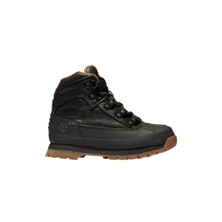 Timberland Euro Hiker Shell Toe Boot Toddler 'Black Gum'