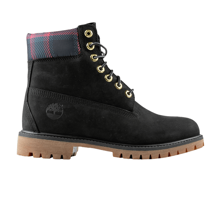Timberland 6 Inch Premium Waterproof Boot 'Black Plaid'