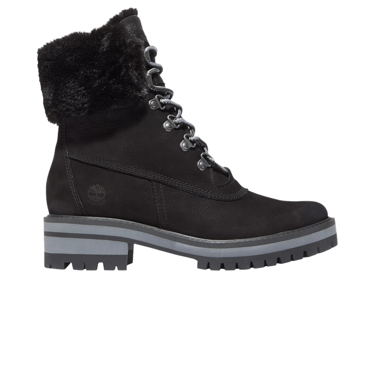 Timberland Wmns Courmayeur Valley 6 Inch Warm Lined Boot 'Black'