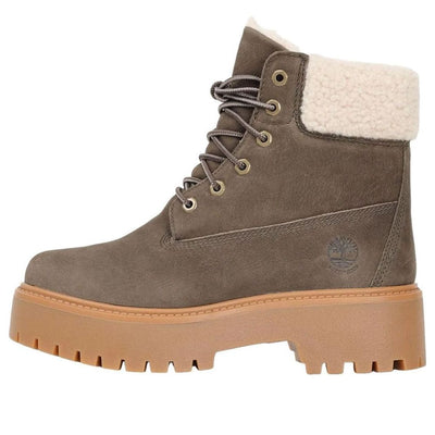 (WMNS) Timberland Stone Street Platform Boots 'Taupe'