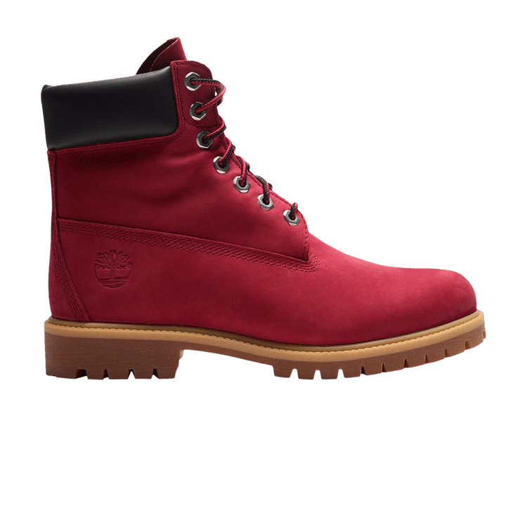 Timberland 6 Inch Premium Waterproof Boot 'Dark Red Nubuck'