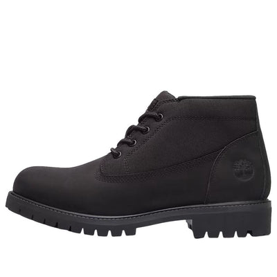 Timberland Heritage Mid Chukka Boot 'Black Nubuck'