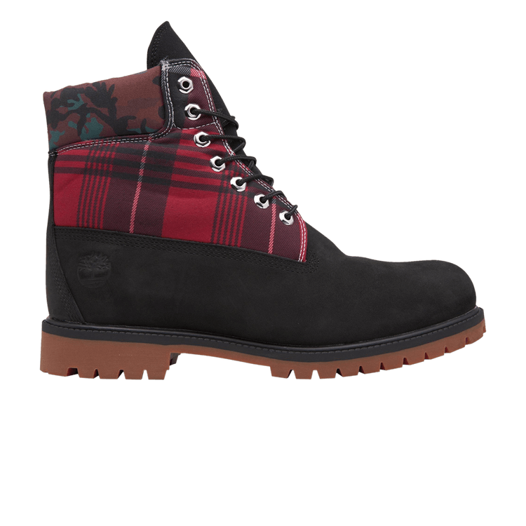Timberland 6 Inch Heritage Boot 'Camo Plaid - Black'