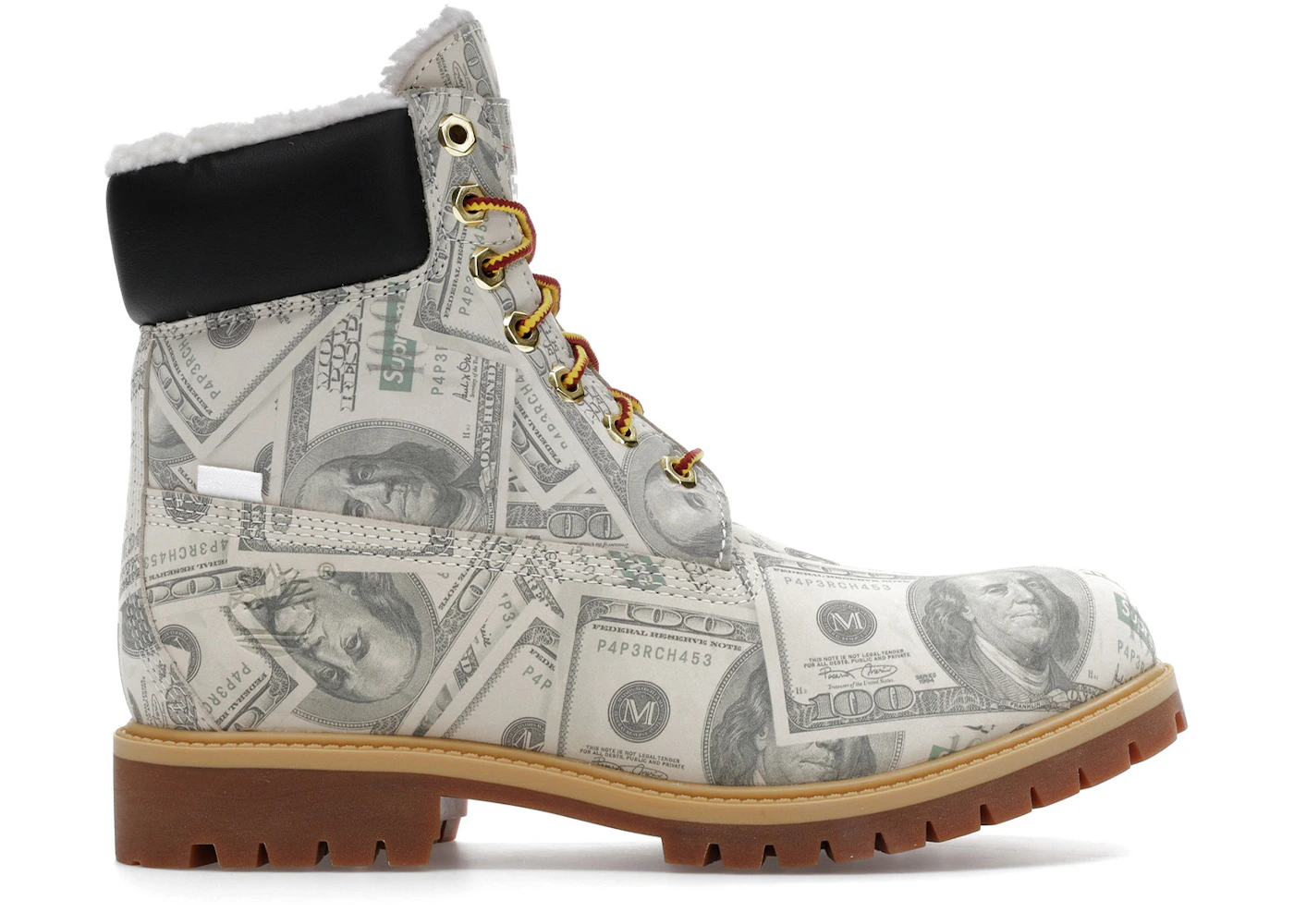 Timberland 6" Premium Waterproof Boot Supreme x MM6 Maison Margiela $100 Bills