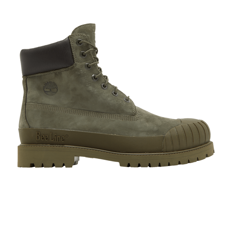 Bee Line x Timberland 6 Inch Premium Rubber Toe Boot 'Dark Green'