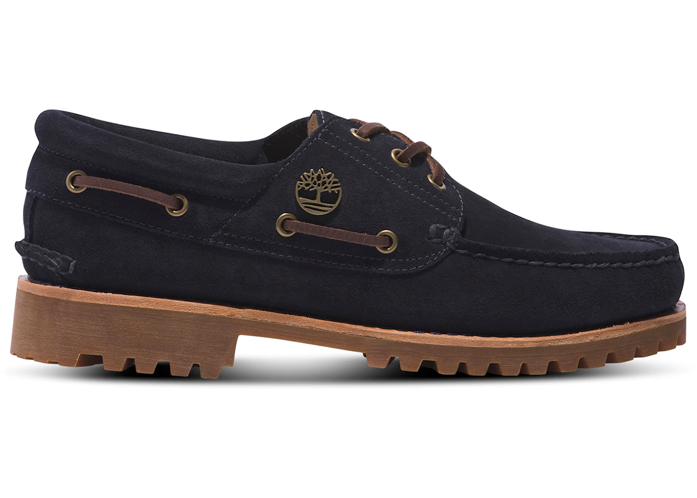 Timberland 3-Eye Classic Lug C.F. Stead Dark Blue Suede
